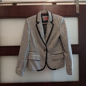 Merona Houndstooth Pattern Blazer